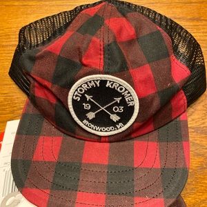 The Waxed Trucker Cap by Stormy Kromer.